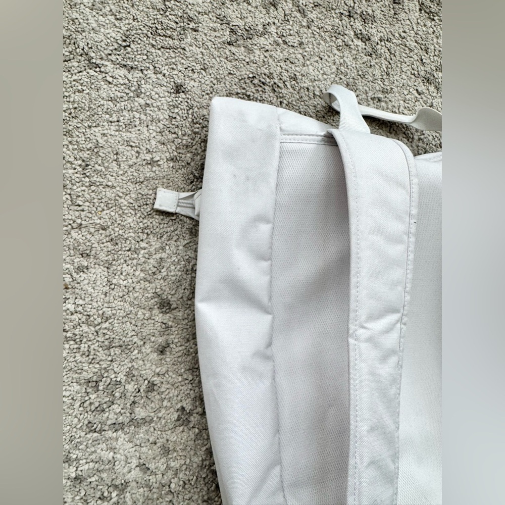 Nike Roll Top Backpack White Neon Just Do It Bag - Picture 8 of 11